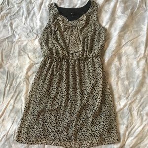 AB Studio Black and gray bow dress size Large